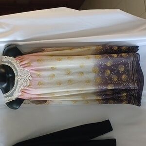 Ultra Pink Casual Dress, Sz L